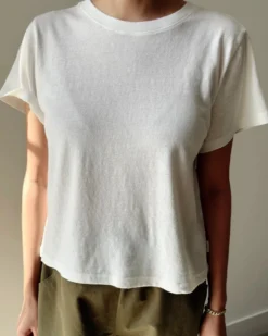 Airy Darling Tee - Vintage White
