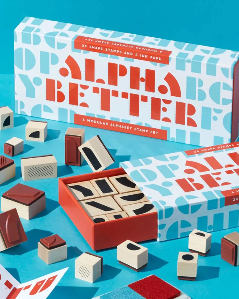 Alpha Better Stamp Set