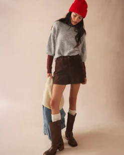 Anok Harness Boot - Smoky Quartz Leather