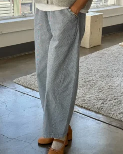 Arc Pants - Blue Stripe