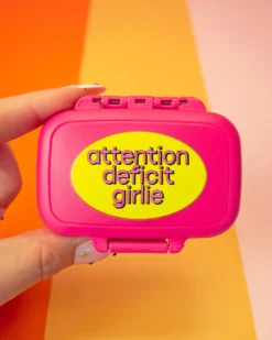 Attention Deficit Pill Case