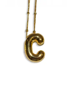 Balloon Initial Necklace