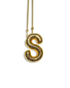 Balloon Initial Necklace