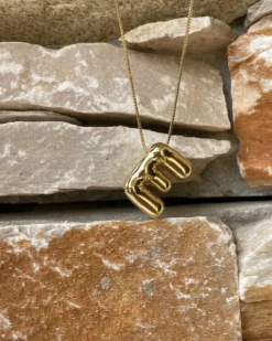 Balloon Initial Necklace