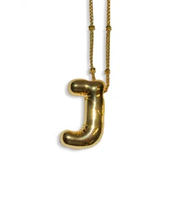 Balloon Initial Necklace