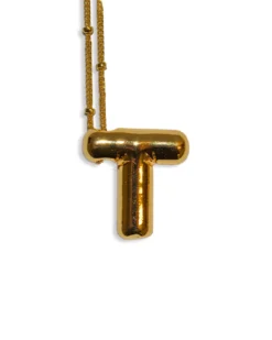 Balloon Initial Necklace