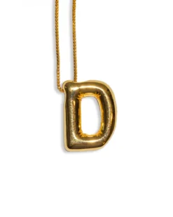 Balloon Initial Necklace