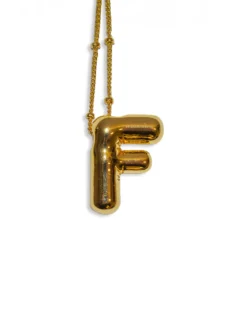 Balloon Initial Necklace