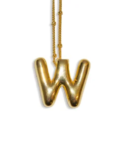 Balloon Initial Necklace