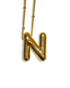 Balloon Initial Necklace