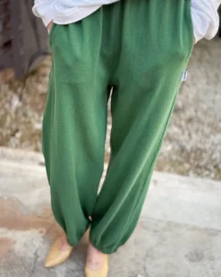 Balloon Pants - Moss Green