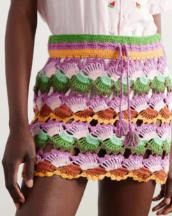 Bananas Crochet Stitch Skirt