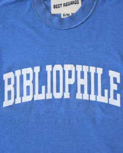 Bibliophile Tee - Royal