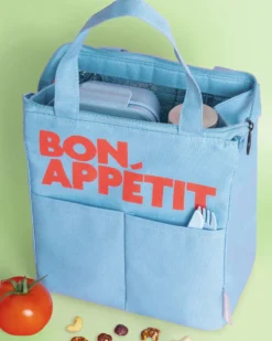 Bon Appétit Isothermic Lunch Bag - Light Blue