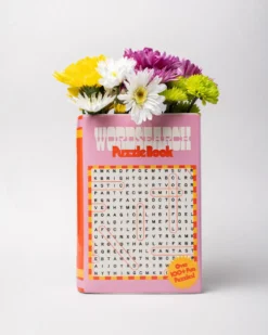 Book Vase - Word Search