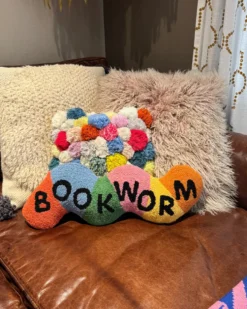 Bookworm Hook Pillow