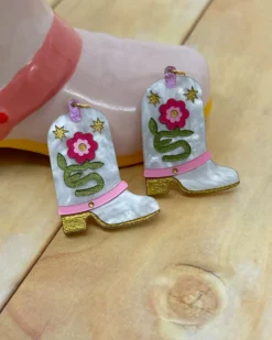 Boot Earrings