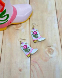 Boot Earrings