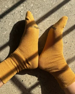 Breezy Sneaker Socks - Goldenrod