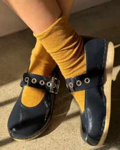 Breezy Sneaker Socks - Goldenrod