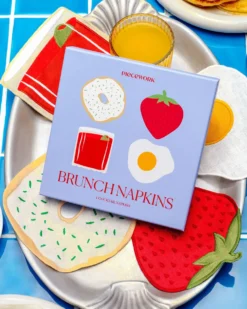 Brunch Cocktail Napkins - Set Of 4
