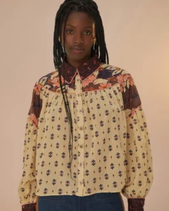 Burgundy Ainika Chill Blouse