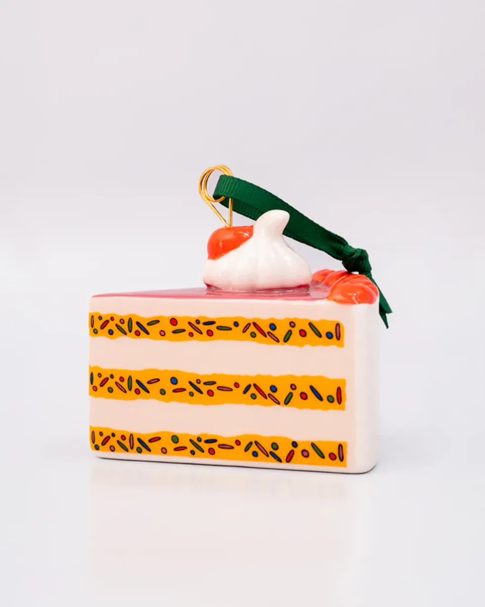 Cake Slice Ornament