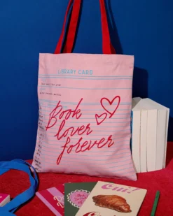Canvas Tote Bag - Library Card
