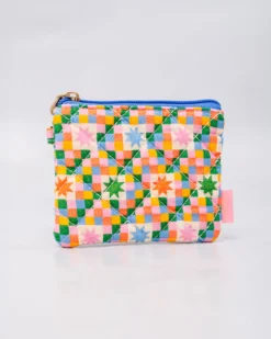 Checker Stars Coin Purse