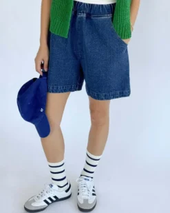 City Shorts - Blue Denim