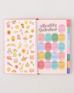 Classic 17-Month Academic Planner - Bonjour