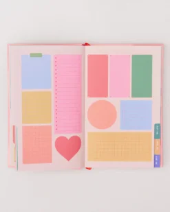 Classic 17-Month Academic Planner - Bonjour