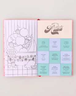Classic 17-Month Academic Planner - Bonjour
