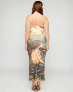 Collector Dress - Watercolor Mermaid