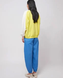 Color Block Zipper Sweatshirt