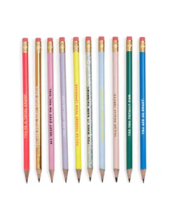 Compliment Pencil Set - Assorted Set of Ten