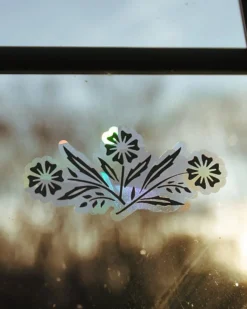 Cornflower Rainbow Making Suncatcher Sticker