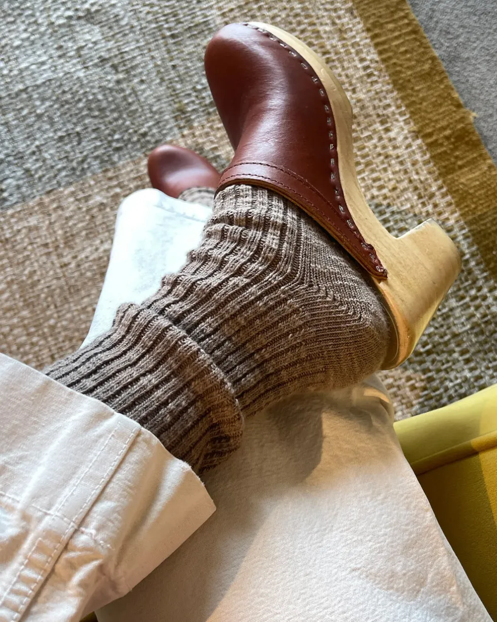 Cottage Socks - Flax