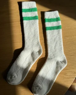 Cottage Varsity Socks - Green Varsity