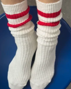 Cottage Varsity Socks - Red Varsity