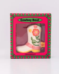 Cowboy Boot Ornament