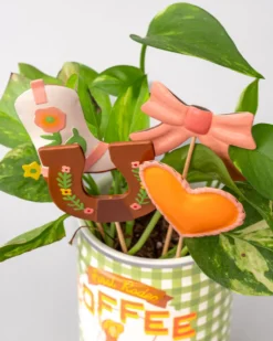 Cowgirl Plant Stakes