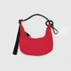 Crescent Bag Charm - Candy Apple