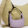 Crescent Bag Charm - Dusty Pink