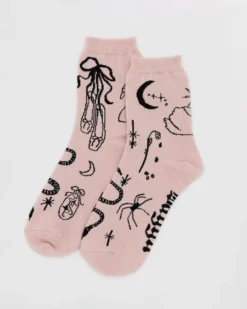 Crew Socks - Ballet Icons