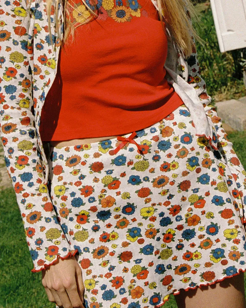Darcy Skort - Primary Floral