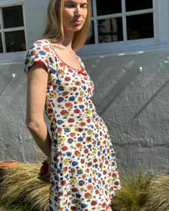 Della Dress - Primary Floral
