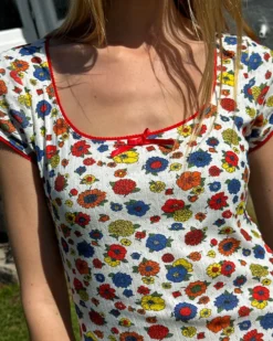 Della Dress - Primary Floral