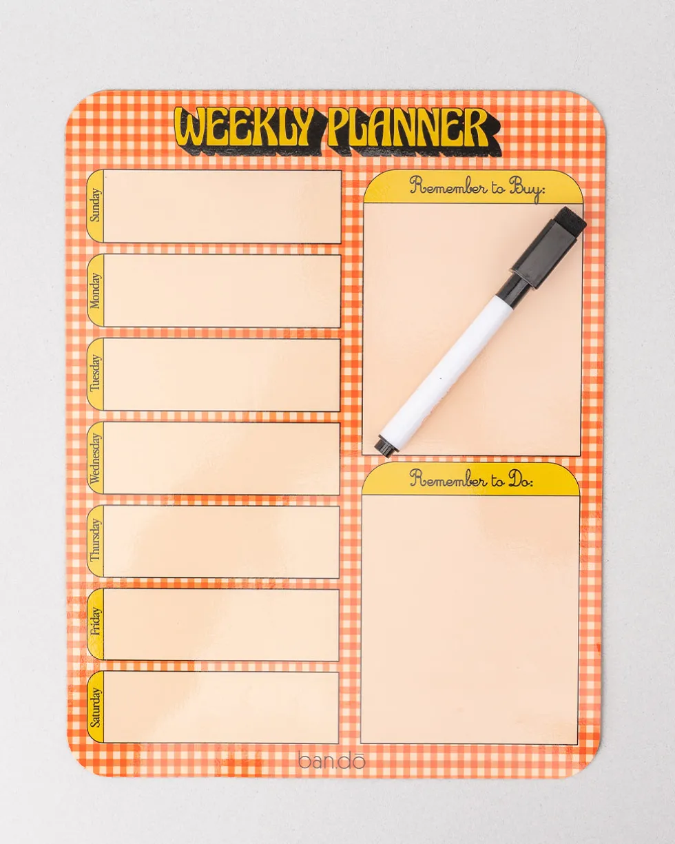 Dry Erase Task Manager