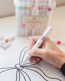 Dual Tip Art Markers Set